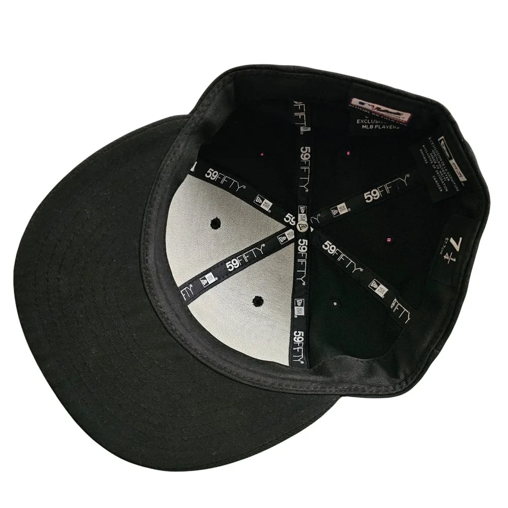 Chicago White Sox New Era 59FIFTY 2020 Postseason Patch Fitted Hat Size 7 1/4